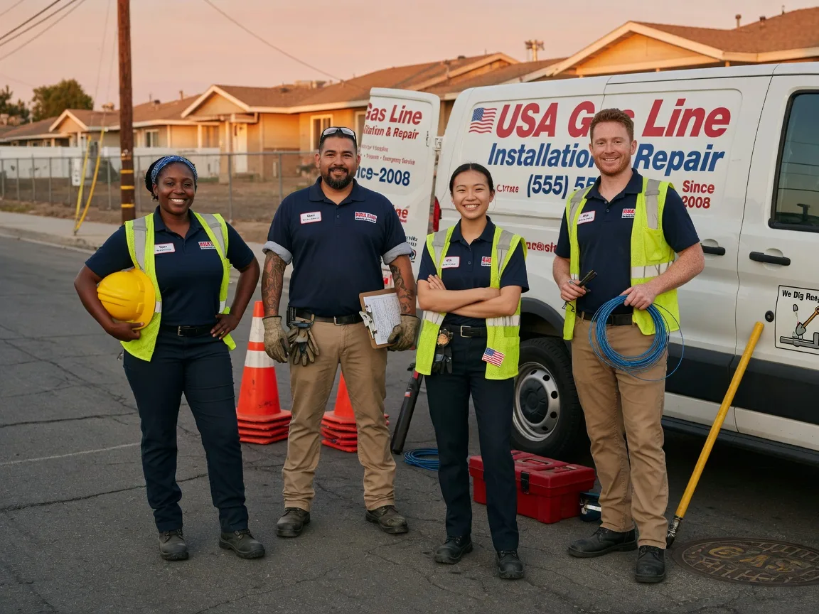 Gas Line Installation company in Dickens, TX